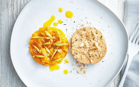 foie gras, chutney mangue & raisin foie gras, chutney mangue & raisin