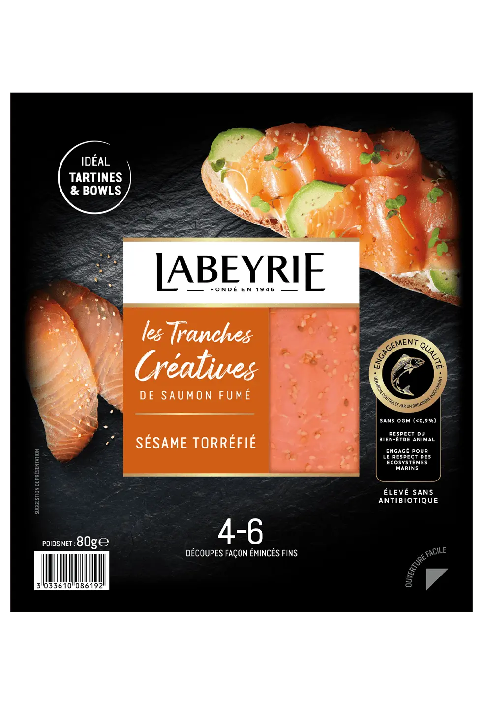 Tranches Créatives - Sésame Torréfié Tranches Créatives - Sésame Torréfié