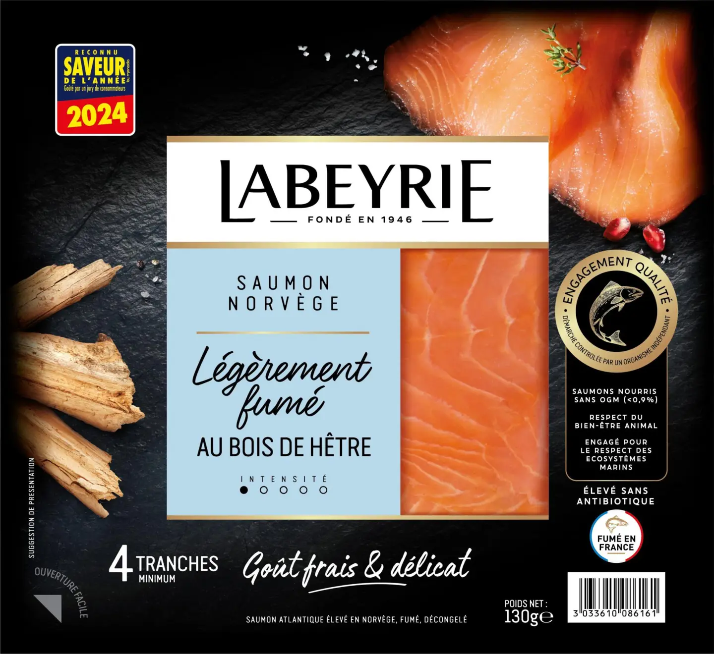 Saumon fumé - Légèrement fumé Saumon fumé - Légèrement fumé