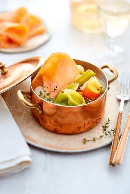 pot au feu tiède au saumon fumé grandes origines pot au feu tiède au saumon fumé grandes origines