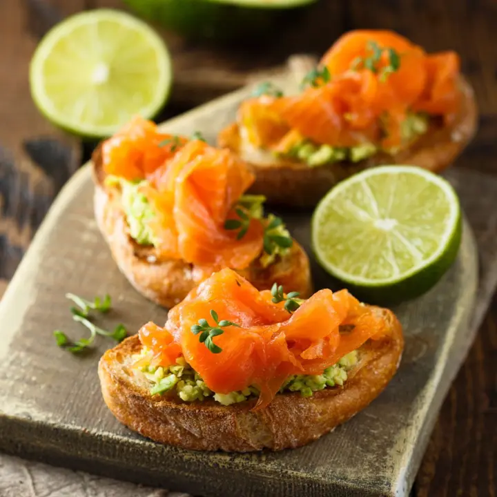 Tartine Saumon Fumé