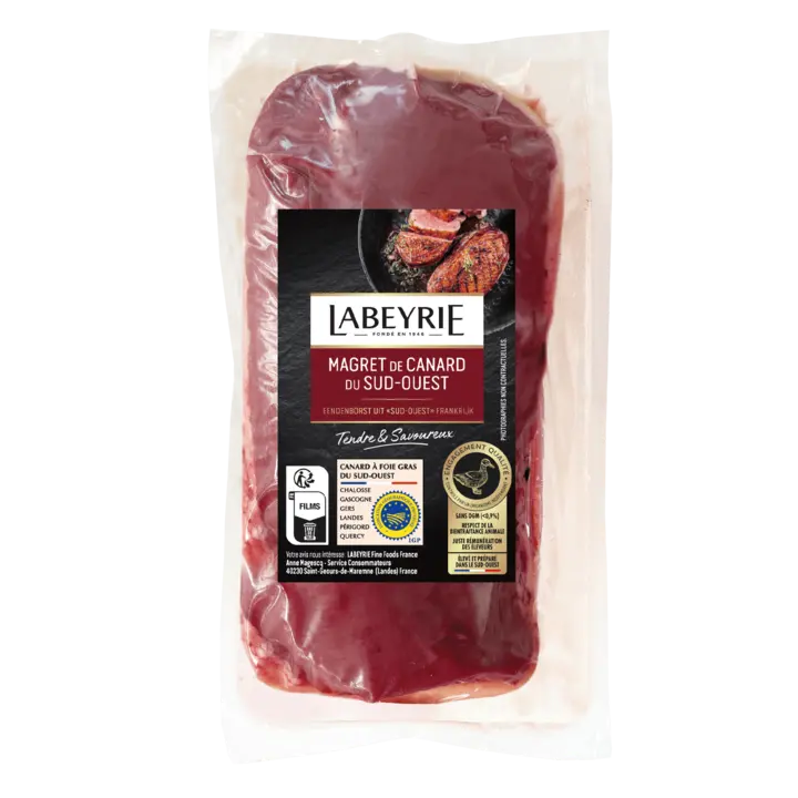 Magret de canard cru Sous vide
