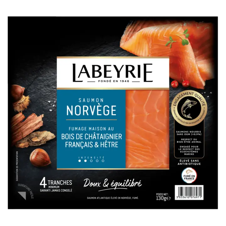 Saumon fumé de Norvège