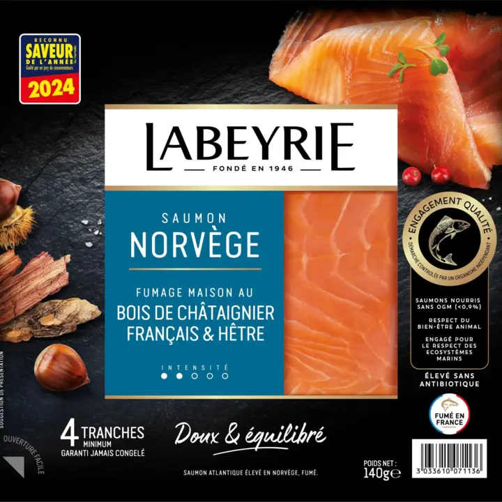 Saumon fumé de Norvège