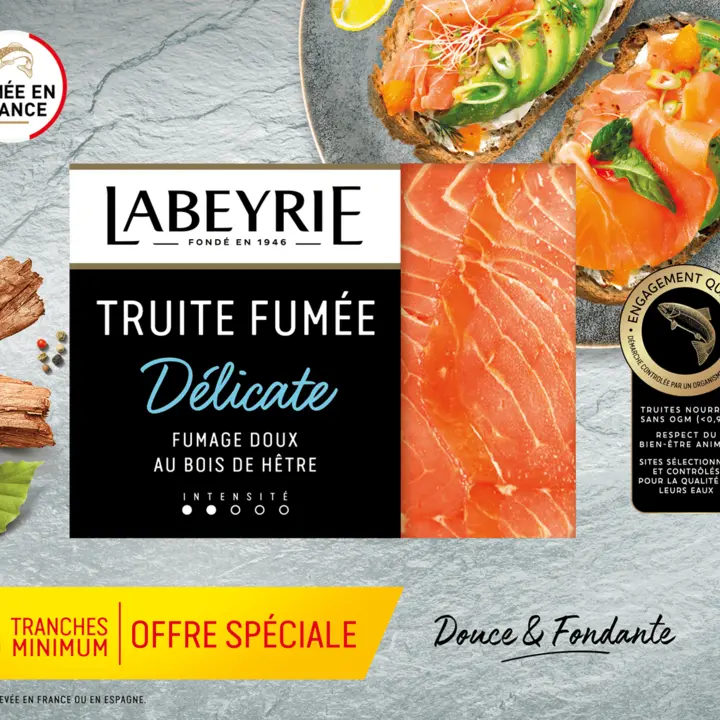 Truite Fumée Délicate