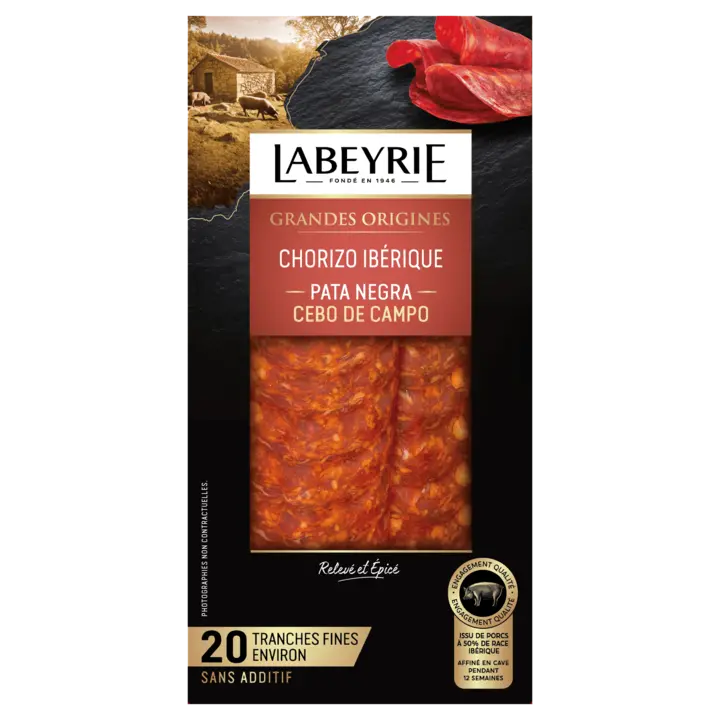 Chorizo Pata Negra Cebo de Campo Grandes Origines