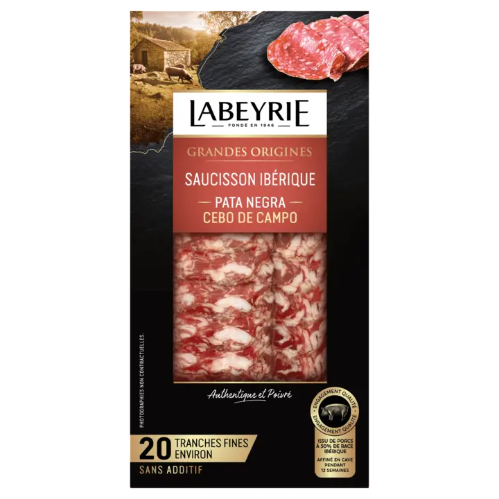 Saucisson Pata Negra Cebo de Campo Grandes Origines