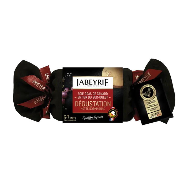 Foie gras de canard entier du sud-ouest Dégustation Aux notes d'Armagnac
