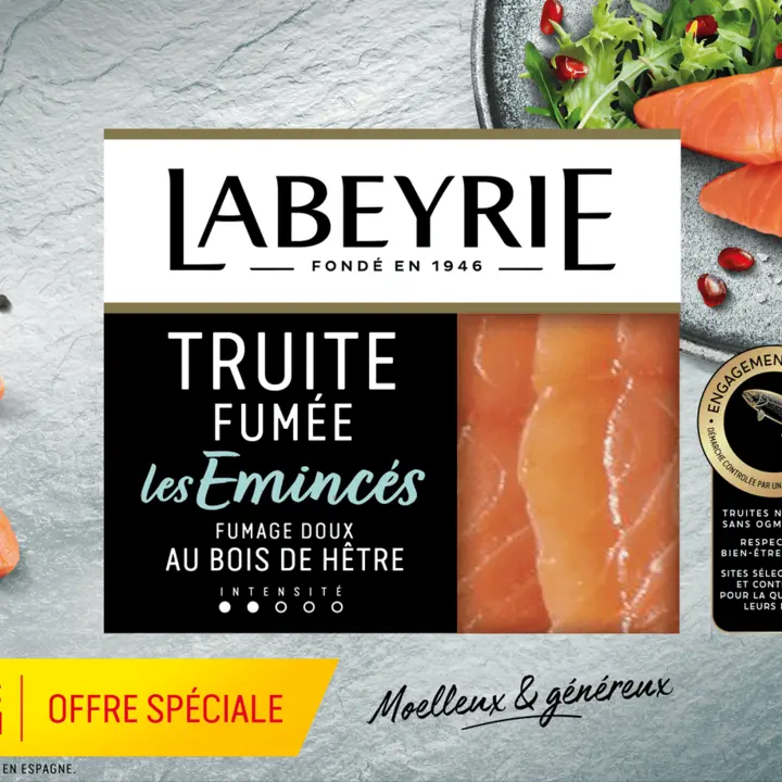 Emincés de Truite Fumée Savoureuse
