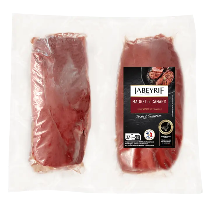Lot de 2 magrets de canard cru Sous vide